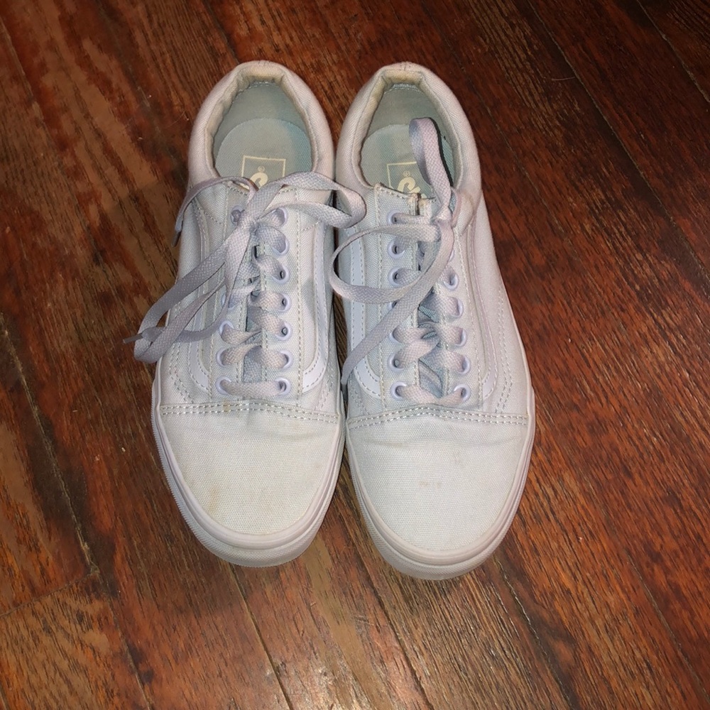 Baby blue VANS